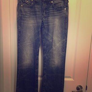 TRUE RELIGION BOOTCUT DENIM JEANS